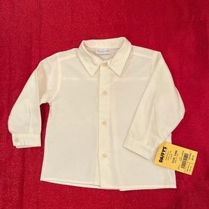 🇮🇹 Ciccino Cream Button Down Long Sleeve Shirt 🇮🇹